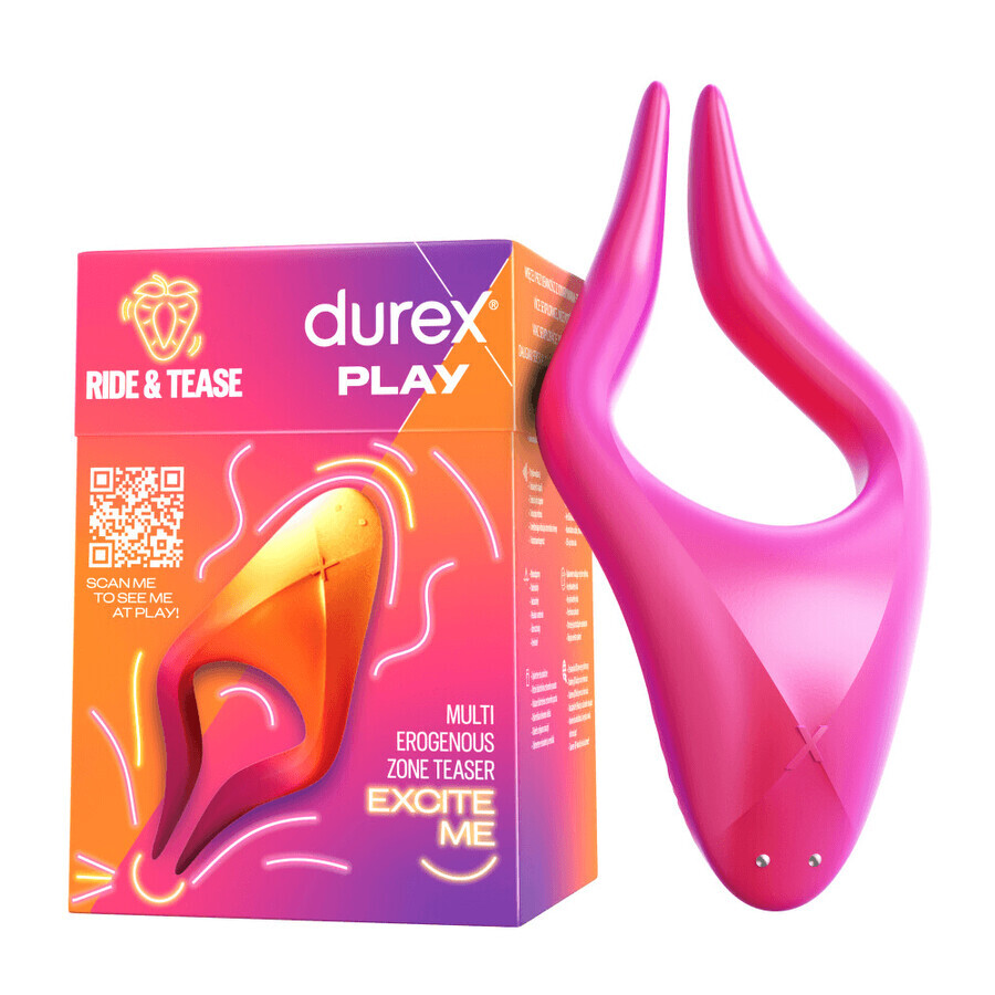 Durex Play Ride &amp; Tease, multistimulator of erogenous zones