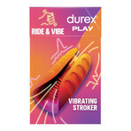 Durex Play Ride &amp; Vibe, un masturbador masculino vibrante con función de lamido