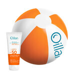 Oillan Sun, emulsión protectora para rostro y cuerpo, SPF 50, 100 ml + pelota de playa de regalo