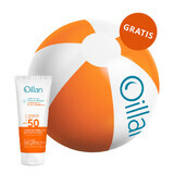 Oillan Sun Protective Face & Body Emulsion SPF 50 100ml + Free Beach Ball