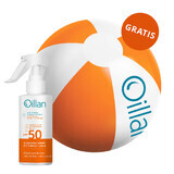 Oillan Sun Face & Body Protection Spray SPF 50 125ml + Free Beach Ball