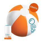 Oillan Sun, roll-on protector para cara y cuerpo, SPF 50, 50 ml + pelota de playa de regalo