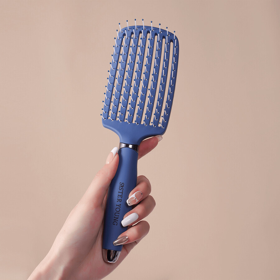 Sister Young, hair brush, Ovia Blue, 1 pc