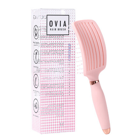 Sister Young, Hair brush, Ovia pink, 1 pc