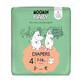 Moomin Baby, pa&#241;ales, talla 4, 7-14 kg, 42 piezas