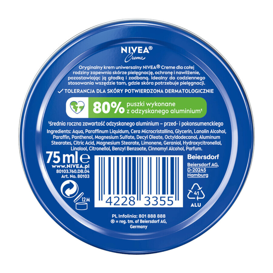 Nivea Pride Creme, crema universale per viso e corpo, 75 ml