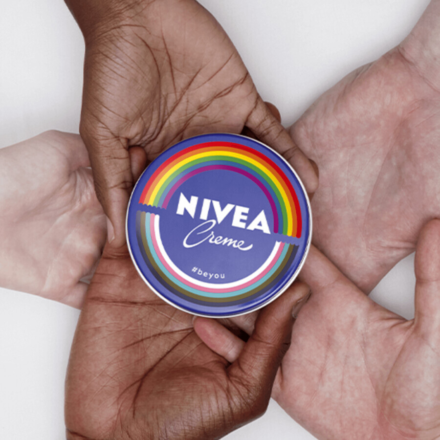 Nivea Pride Creme, crema universale per viso e corpo, 75 ml