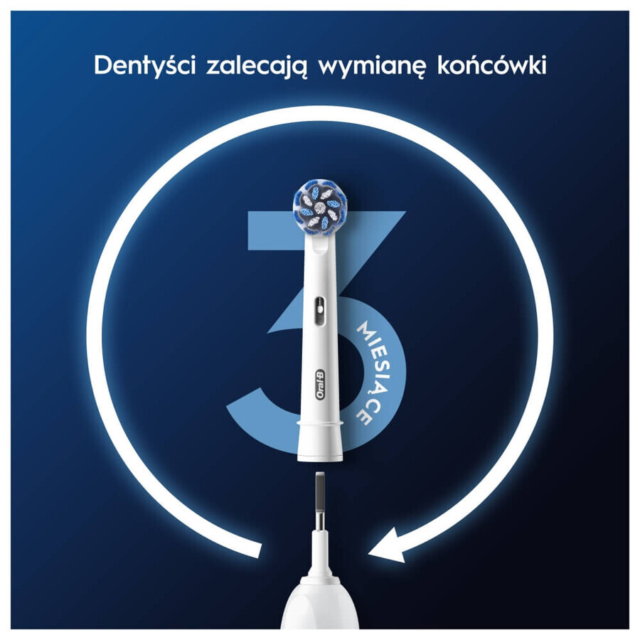 Oral-B Pro Sensitive Clean, vârfuri de schimb pentru periuța de dinți electrică, 8 bucăți