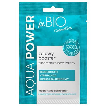 beBIO Aqua Power, gel potenciador hidratante, 10 ml