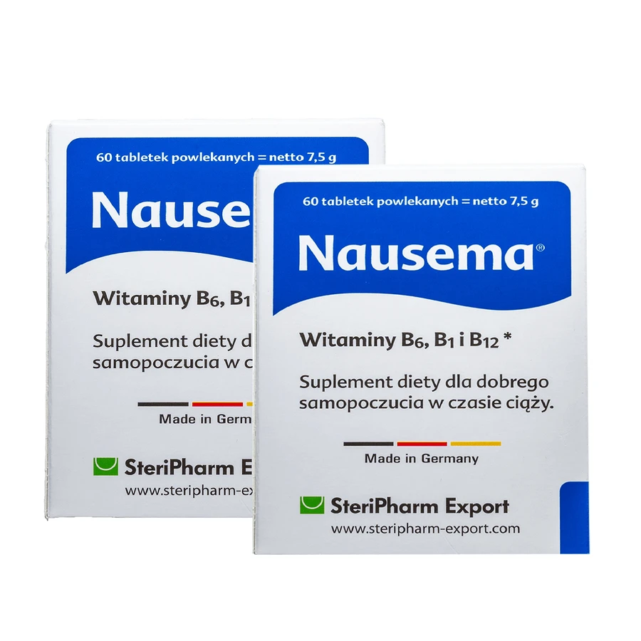 Nausema, 60 comprimidos recubiertos + 60 comprimidos recubiertos gratuitos