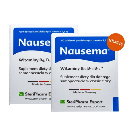 Nausema, 60 comprimidos recubiertos + 60 comprimidos recubiertos gratuitos
