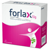 Forlax 10 g, polvo para solución oral, 20 sobres