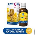 Juvit C 100 mg/ml, oral drops for children from the age of 28 days, 40 ml