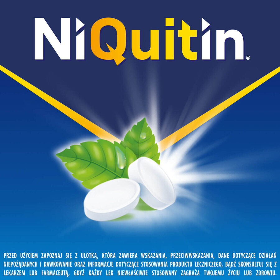 NiQuitin Mini 1,5 mg, 20 pastillas para chupar