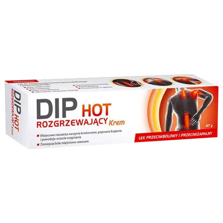 Dip Hot, cremă încălzitoare, 67 g