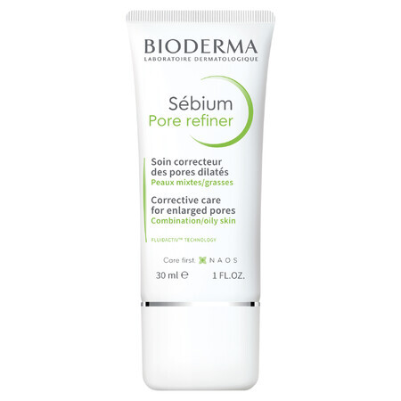 Bioderma Sebium Pore Refiner, formula correttiva e schiarente dei pori, 30 ml