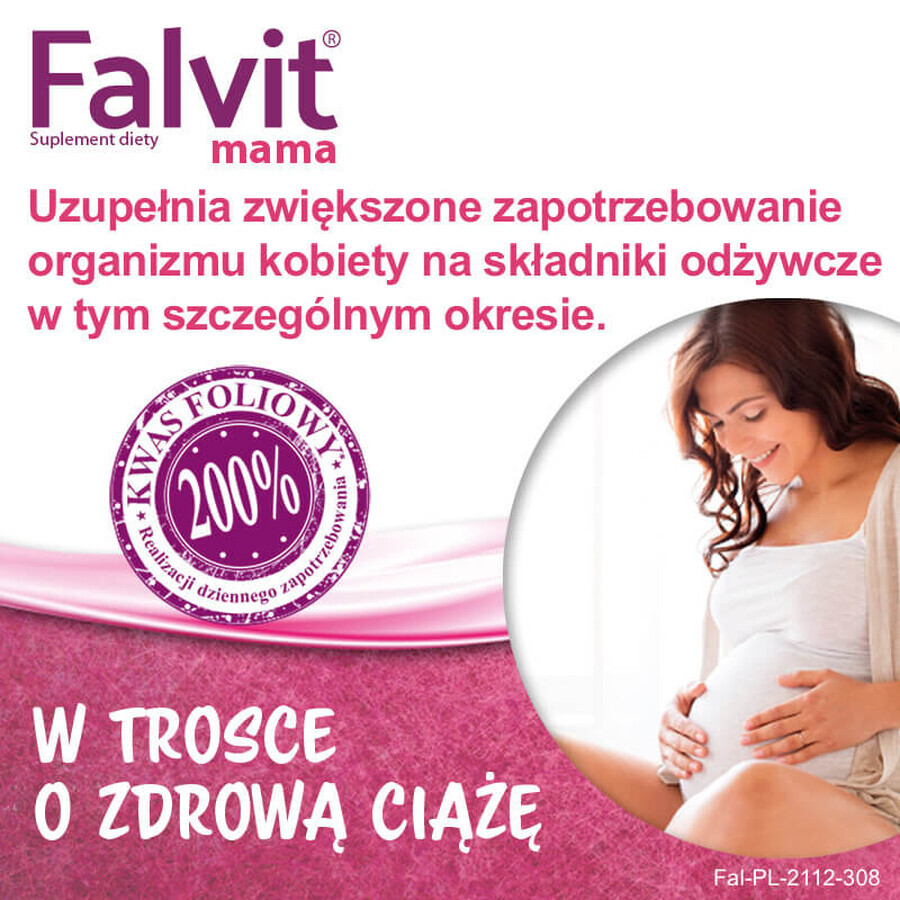 Falvit Mama, 30 comprimidos