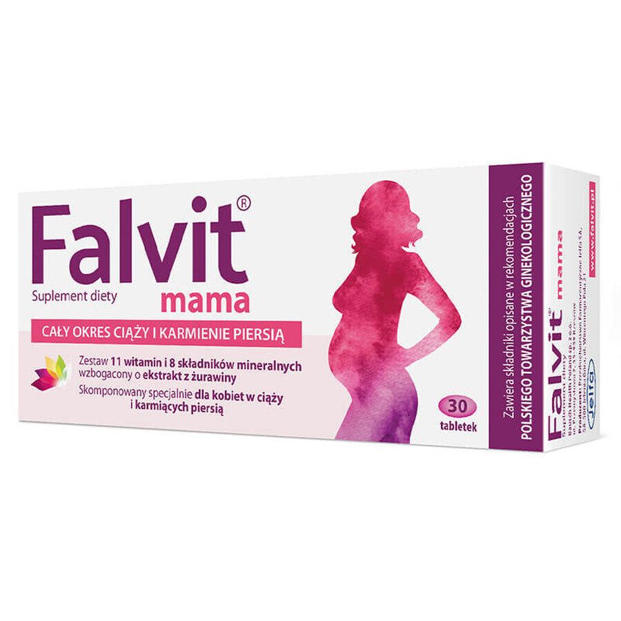 Falvit Mama, 30 comprimidos