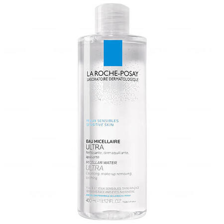 La Roche-Posay Ultra, Micellar lotion, sensitive skin of the face and eyes, 400 ml