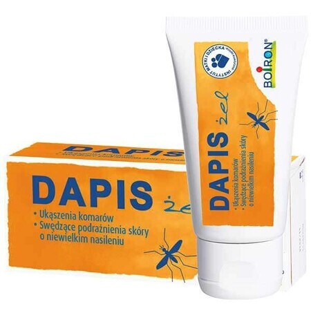 Dapis, gel calmante de picaduras de insectos para adultos y niños mayores de 1 año, 40 g