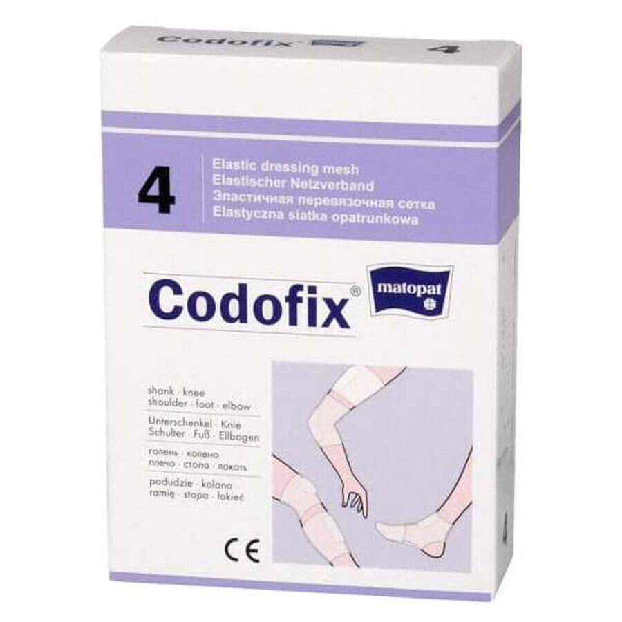 Matopat Codofix 4, apósito de malla flexible, no estéril, 3 cm x 1 m, 1 pieza