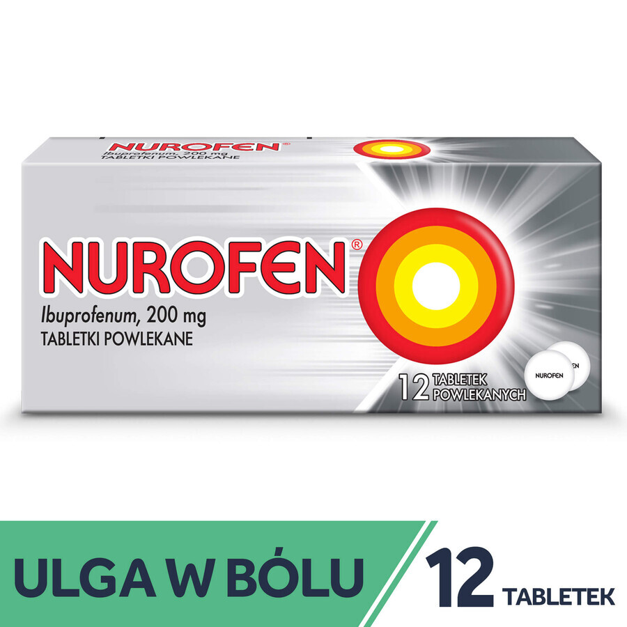 Nurofen 200 mg, 12 Filmtabletten