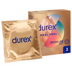 Durex Real Feel Smooth Latex Free Condoms 3 Pack