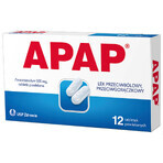 Apap 500 mg, 12 compresse rivestite con film