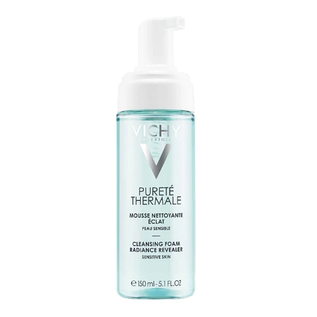 Vichy Purete Thermale, spumă de curățare pentru a reda strălucirea pielii, 150 ml