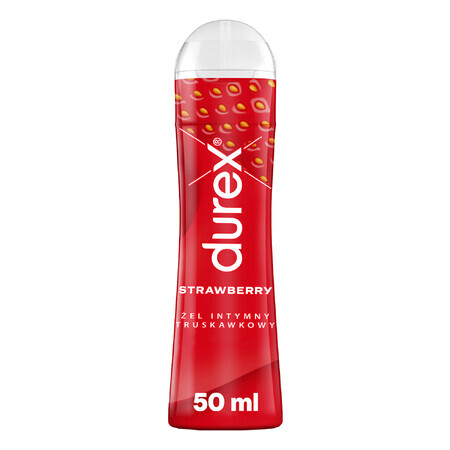 Durex Fresa, gel íntimo, fresa, 50 ml