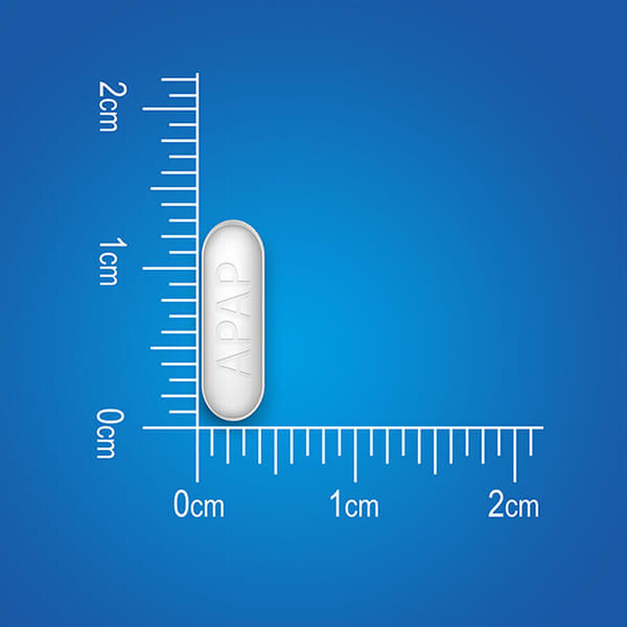 Apap 500 mg, 50 Filmtabletten