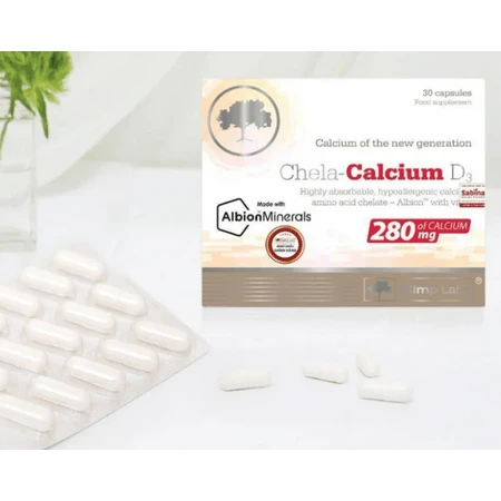 Olimp, Chela-Calciu D3, 30 capsule