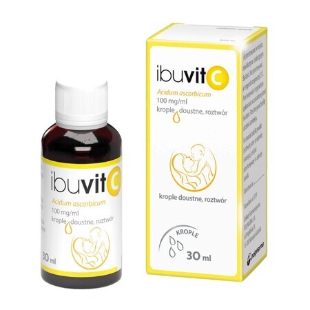 Ibuvit C 100 mg/ml, picături orale, 30ml