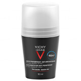 Vichy Homme, antitraspirante roll-on 48h per uomo, 50 ml