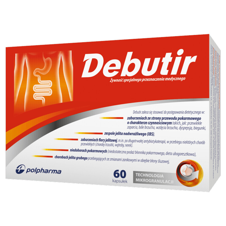 Debutir, 60 cápsulas