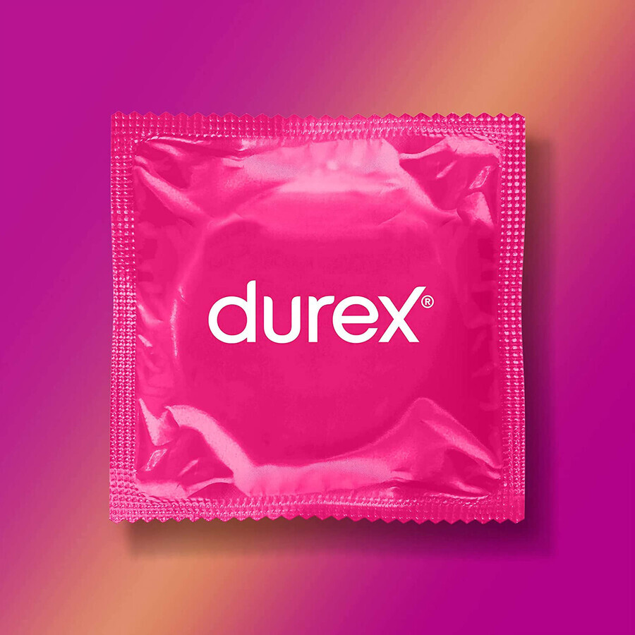 Durex Pleasuremax, geribbelde condooms met bies, 3 stuks