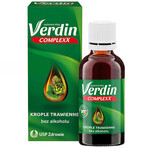 Verdin Complexx, gotas digestivas, sin alcohol, 40 ml