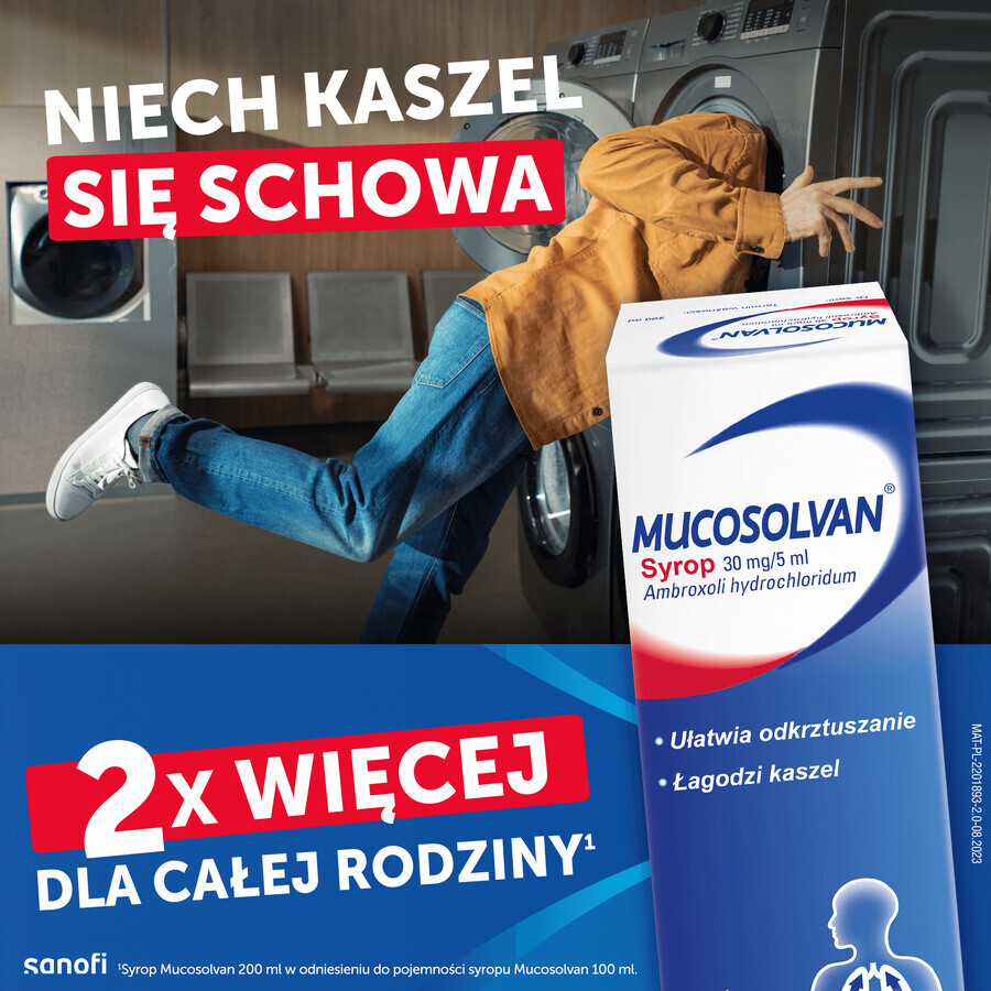 Mucosolvan 30 mg/5 ml, jarabe, 200 ml