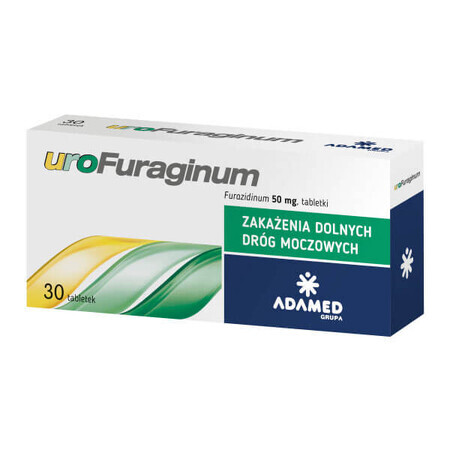 UroFuraginum 50 mg, 30 comprimés