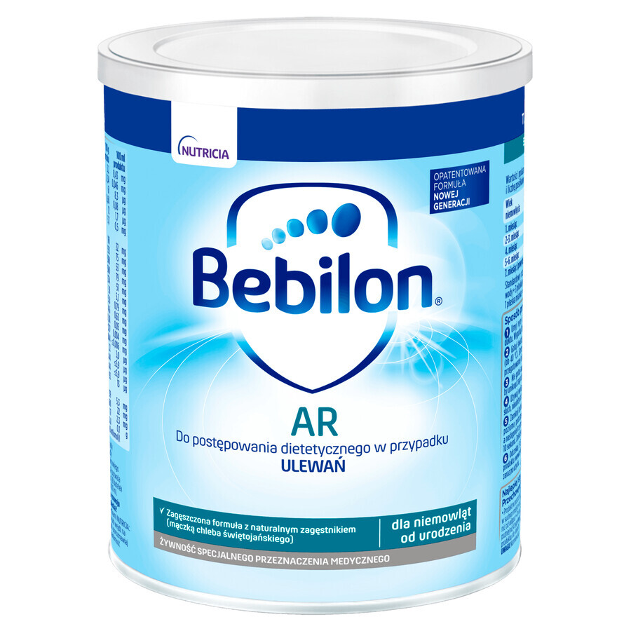 Bebilon AR, para bebés con tendencia a orinarse, desde el nacimiento, 400 g