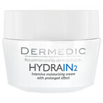 Dermedic Hydrain 2, crème hydratante à action prolongée, peau sensible, 50 g