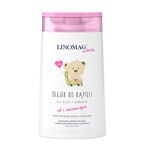 Linomag Emolientes, aceite de baño para niños y bebés a partir de 1 mes, 200 ml