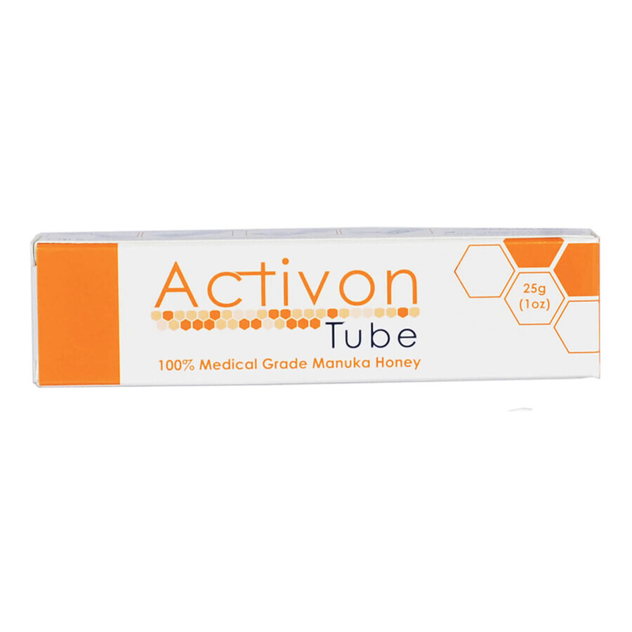 Activon Tube, miele di Manuka 100% di grado medico, 25 g