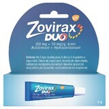 Zovirax Duo (50 mg + 10 mg)/ g, crema, 2 g