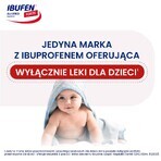 Ibufen infantil Forte sabor fresa 200 mg/ 5 ml, suspensión oral a partir de 3 meses, 100 ml