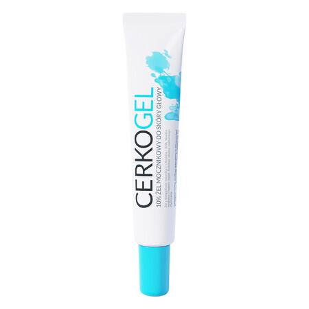 Cerkogel, gel de urea al 10% para el cuero cabelludo, 50 g