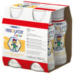 Resource Junior, nutritionele bereiding vanaf 1 jaar, vanillesmaak, 4 x 200 ml 