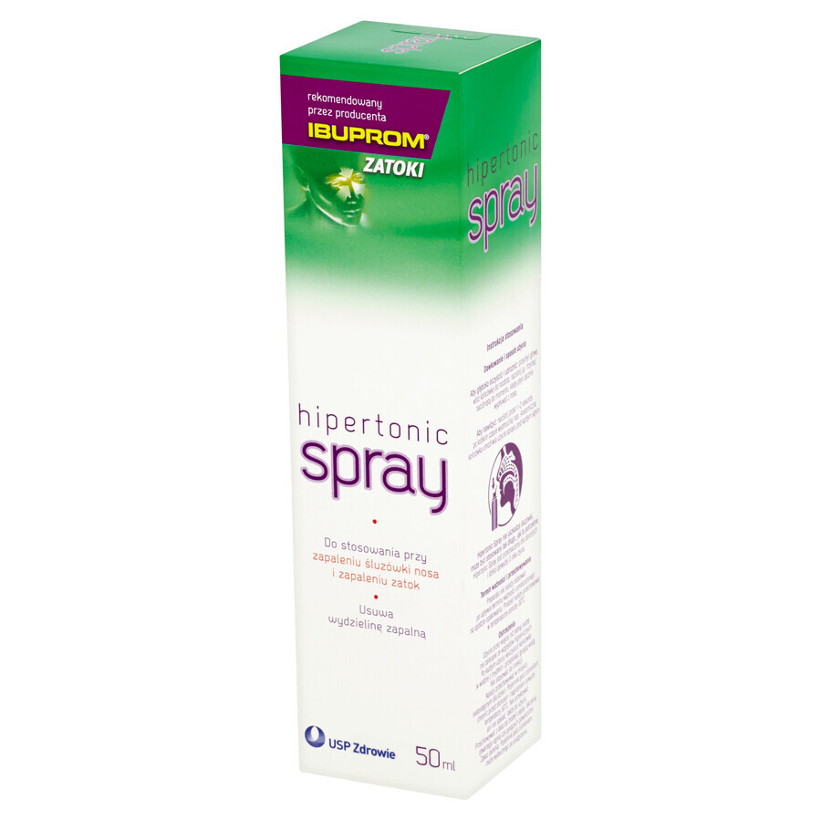 Ibuprom Sinus Hipertonic, aerosol nasal, 50 ml