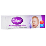 Calgel (3,3 mg + 1mg )/g, Gel de goma de mascar para niños a partir de 3 meses, 10 g