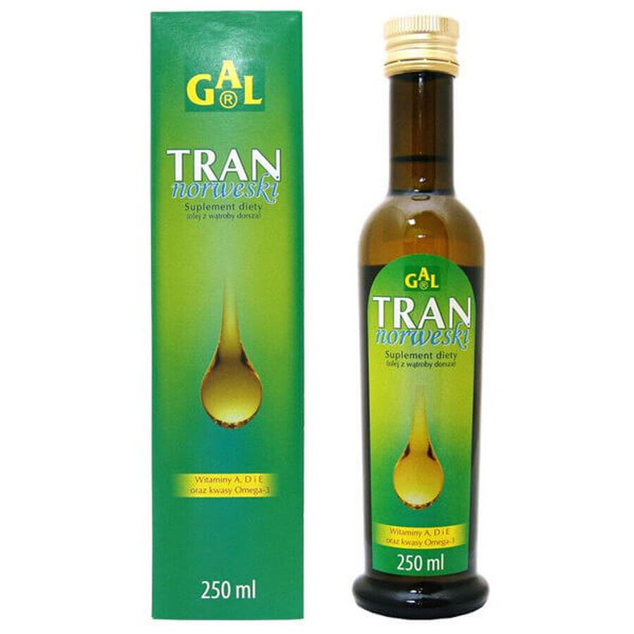 Aceite de hígado de bacalao noruego GAL, 250 ml